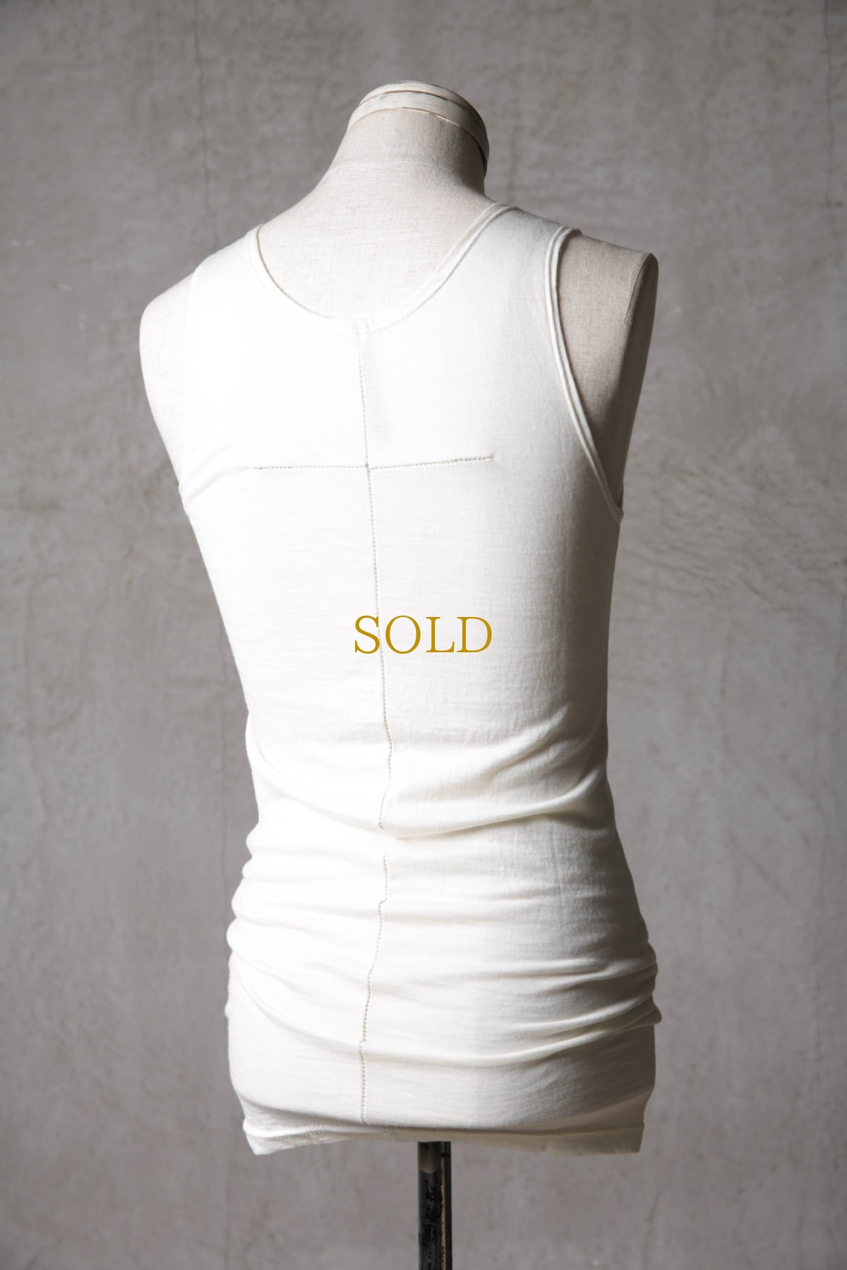 画像7: Thee Old CIRCUS / K002-1001 / SP120 by skin wool 2/72 / Horizontal TANK TOP (7)