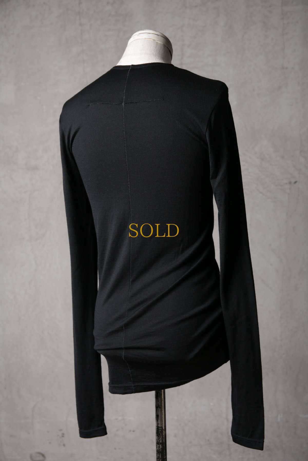 画像15: Thee Old CIRCUS / K002-1002 / SP120 by skin wool 2/72 / Horizontal U NECK LONG SLEEVE (15)