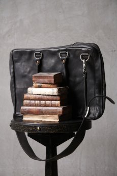 画像5: incarnation / インカネーション / 14-9737 / CALF LEATHER BAG BRIEF CASE  DF-3 LEATHER LINED (5)