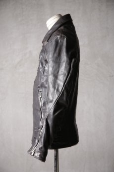 画像14: incarnation / インカネーション / 11-41587S / HORSE LEATHER DOUBLE BREAST MOTO LINED MB-2S (14)