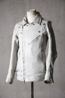 画像3: incarnation / インカネーション / 11-41587S / HORSE LEATHER DOUBLE BREAST MOTO LINED MB-2S (3)