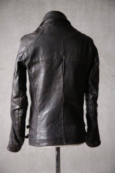 画像17: incarnation / インカネーション / 11-41587S / HORSE LEATHER DOUBLE BREAST MOTO LINED MB-2S (17)