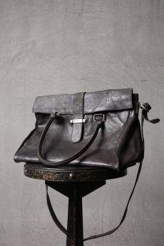 画像10: incarnation / インカネーション / 13M-9557L / HORSE LEATHER + HORSE BUTT LEATHER 2WAY SHOULDER M /WORKER  UNLINED " LARGE " (10)