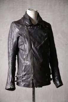 画像13: incarnation / インカネーション / 11-41587S / HORSE LEATHER DOUBLE BREAST MOTO LINED MB-2S (13)