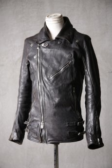 画像12: incarnation / インカネーション / 11-41587S / HORSE LEATHER DOUBLE BREAST MOTO LINED MB-2S (12)