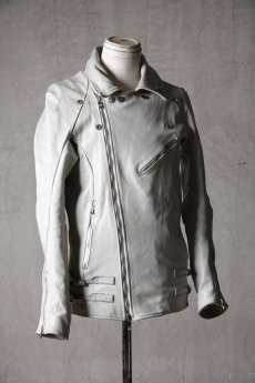 画像4: incarnation / インカネーション / 11-41587S / HORSE LEATHER DOUBLE BREAST MOTO LINED MB-2S (4)