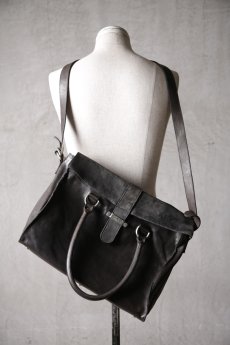 画像7: incarnation / インカネーション / 13M-9557L / HORSE LEATHER + HORSE BUTT LEATHER 2WAY SHOULDER M /WORKER  UNLINED " LARGE " (7)
