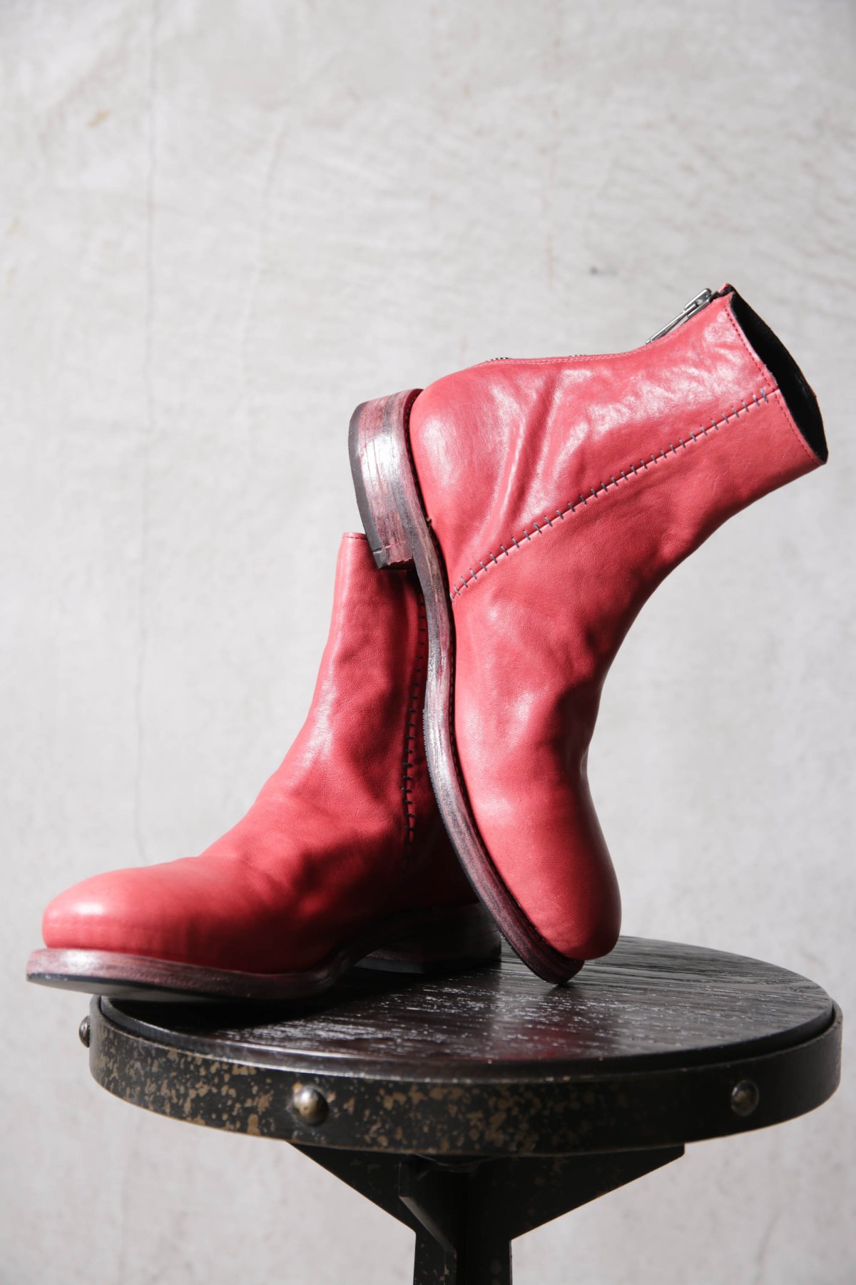 画像5: Portaille / ポルタユ / 37 / " OVER ROCK " BACK ZIP FLAT SOLE BOOTS  (5)