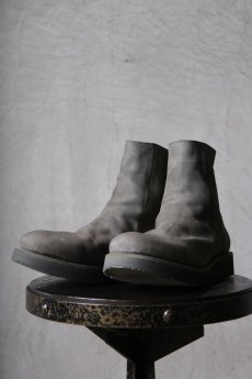 画像4: Portaille / ポルタユ / 37 / " OVER ROCK " BACK ZIP FLAT SOLE BOOTS  (4)