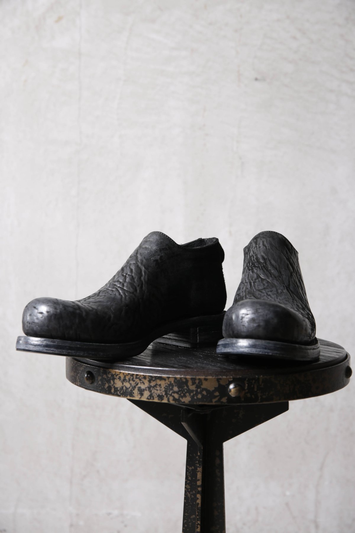 画像1: Portaille / ポルタユ / 34 /  BACK ZIP " SLIP ON " BOOTS  (1)