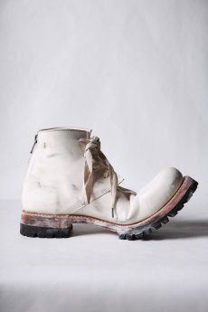 画像9: Portaille / ポルタユ / PL2003 / " 4 HOLE " BACK ZIP LACE UP BOOTS  (9)