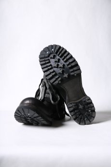 画像20: Portaille / ポルタユ / PL2003 / " 4 HOLE " BACK ZIP LACE UP BOOTS  (20)