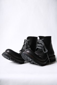 画像16: Portaille / ポルタユ / PL2003 / " 4 HOLE " BACK ZIP LACE UP BOOTS  (16)
