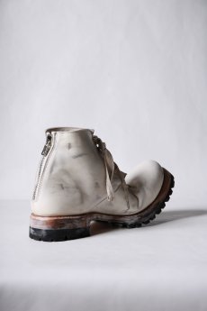 画像12: Portaille / ポルタユ / PL2003 / " 4 HOLE " BACK ZIP LACE UP BOOTS  (12)