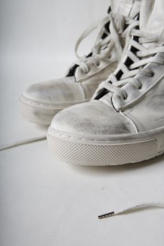 画像9: Portaille / ポルタユ / PL2005-VIB1574 / " BACK ZIP " LACE UP SNEAKER BOOTS  (9)