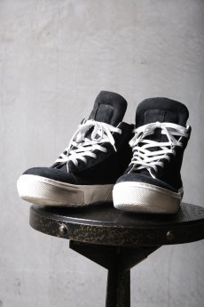 画像4: Portaille / ポルタユ / PL2005-VIB1574 / " BACK ZIP " LACE UP SNEAKER BOOTS  (4)