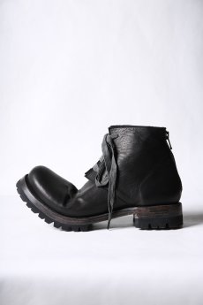 画像21: Portaille / ポルタユ / PL2003 / " 4 HOLE " BACK ZIP LACE UP BOOTS  (21)