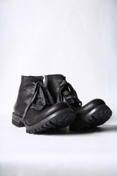 画像17: Portaille / ポルタユ / PL2003 / " 4 HOLE " BACK ZIP LACE UP BOOTS  (17)