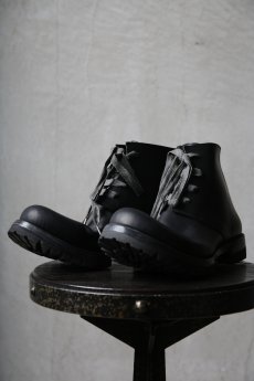 画像2: Portaille / ポルタユ / PL2003 / " 4 HOLE " BACK ZIP LACE UP BOOTS  (2)