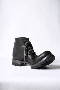 画像24: Portaille / ポルタユ / PL2003 / " 4 HOLE " BACK ZIP LACE UP BOOTS  (24)