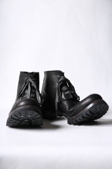 画像18: Portaille / ポルタユ / PL2003 / " 4 HOLE " BACK ZIP LACE UP BOOTS  (18)