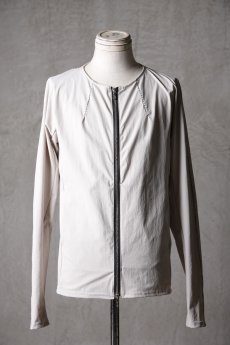 画像2: Thee OLD CIRCUS / F006-1201 / Freeway nylon cloth RW protect / Dole NO COLLAR LONG SLEEVE (2)