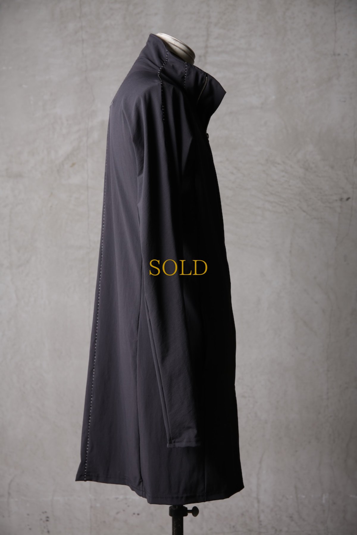 画像7: Thee OLD CIRCUS / F006-1204 / Freeway nylon cloth RW protect / Dole DISTORTION NECK LONG SLEEVE LONG LENGTH (7)