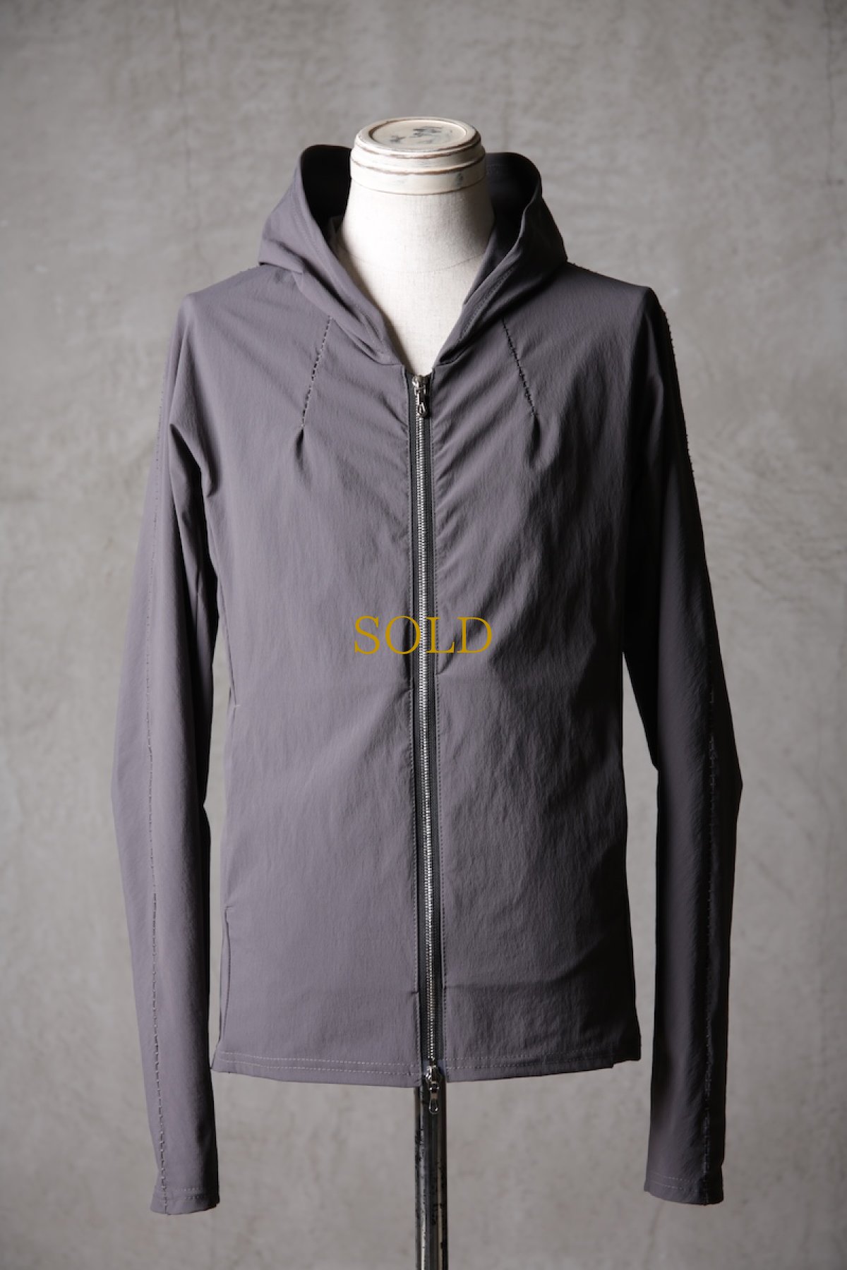 画像14: Thee OLD CIRCUS / F006-1204 / Freeway nylon cloth RW protect / Dole DISTORTION NECK LONG SLEEVE LONG LENGTH (14)