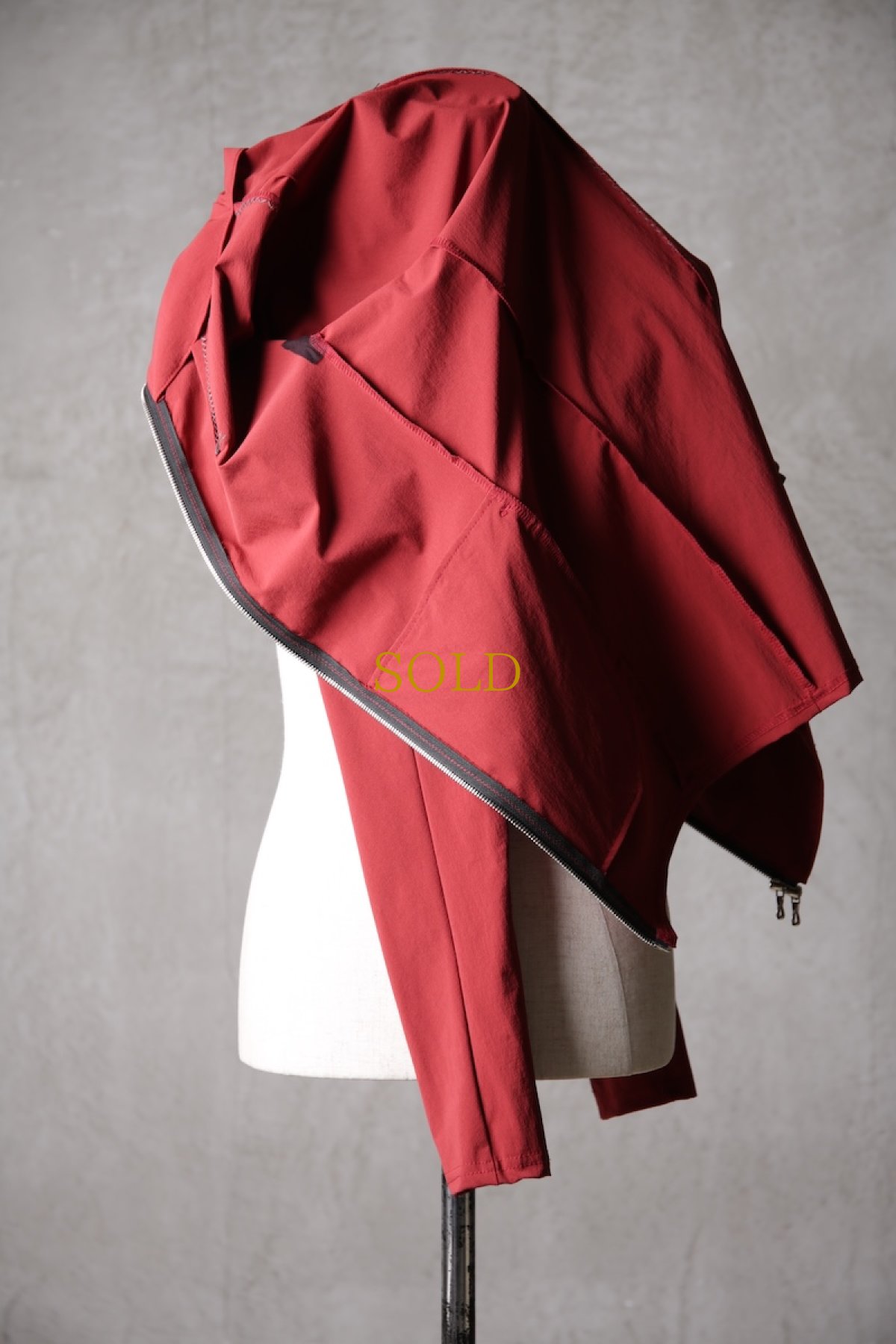 画像10: Thee OLD CIRCUS / F006-1202 / Freeway nylon cloth RW protect / Dole DISTORTION NECK LONG SLEEVE (10)