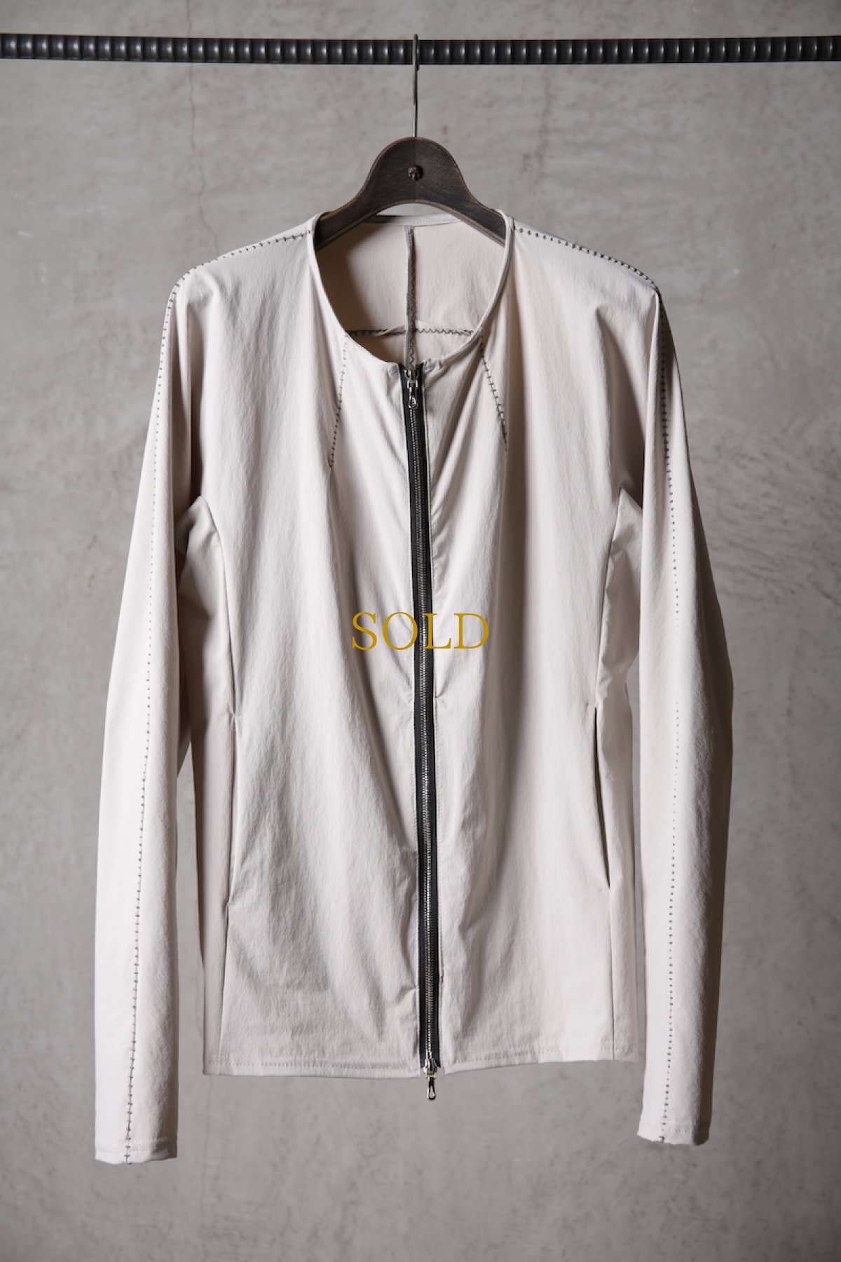 画像1: Thee OLD CIRCUS / F006-1201 / Freeway nylon cloth RW protect / Dole NO COLLAR LONG SLEEVE (1)