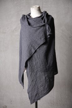 画像12: Thee Old CIRCUS / F007-3302 / 2/48 Rust wool gauze / MaMaMant HOODIE (12)