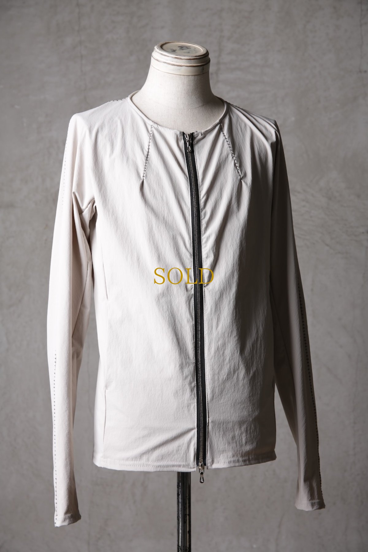 画像4: Thee OLD CIRCUS / F006-1201 / Freeway nylon cloth RW protect / Dole NO COLLAR LONG SLEEVE (4)