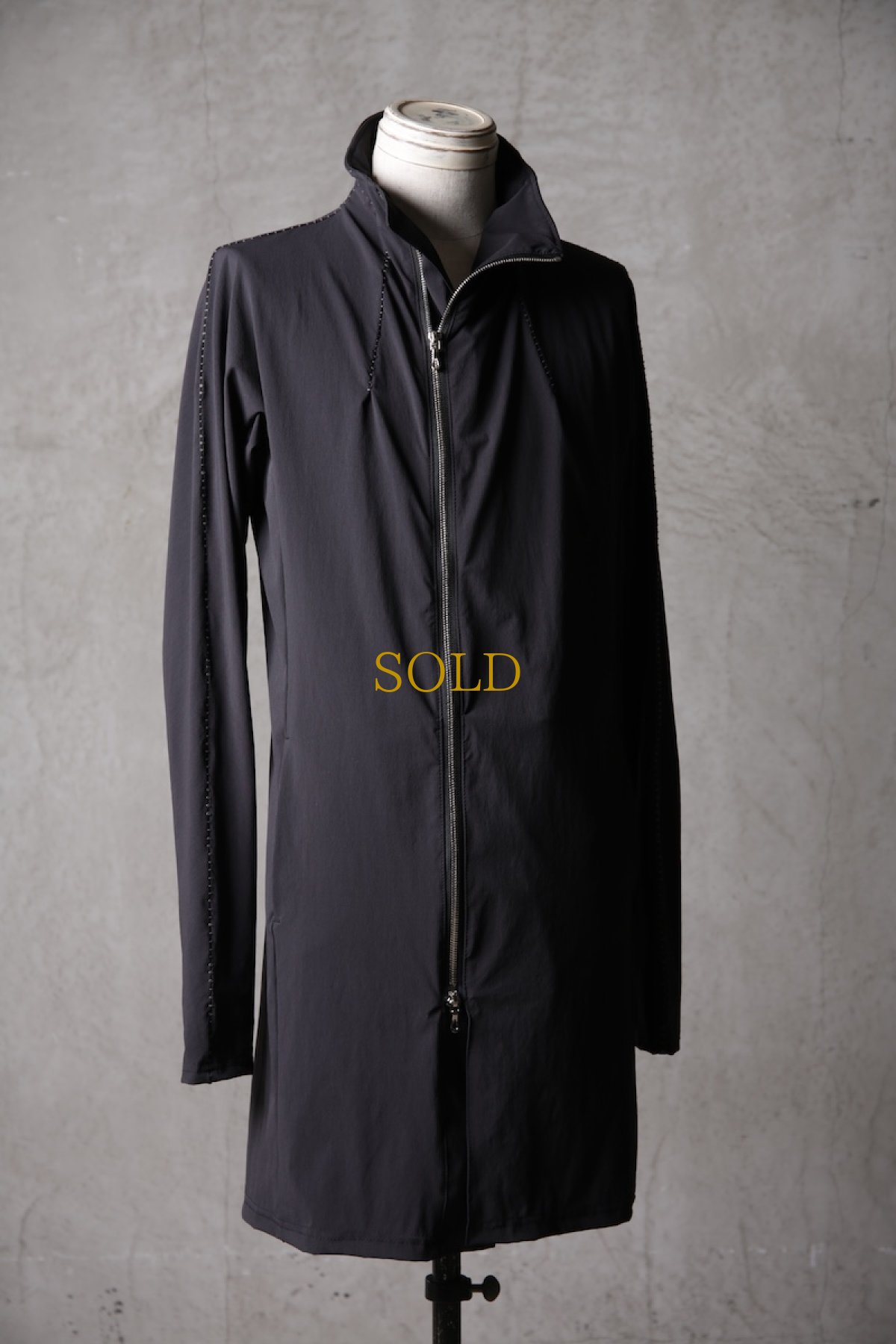 画像5: Thee OLD CIRCUS / F006-1204 / Freeway nylon cloth RW protect / Dole DISTORTION NECK LONG SLEEVE LONG LENGTH (5)