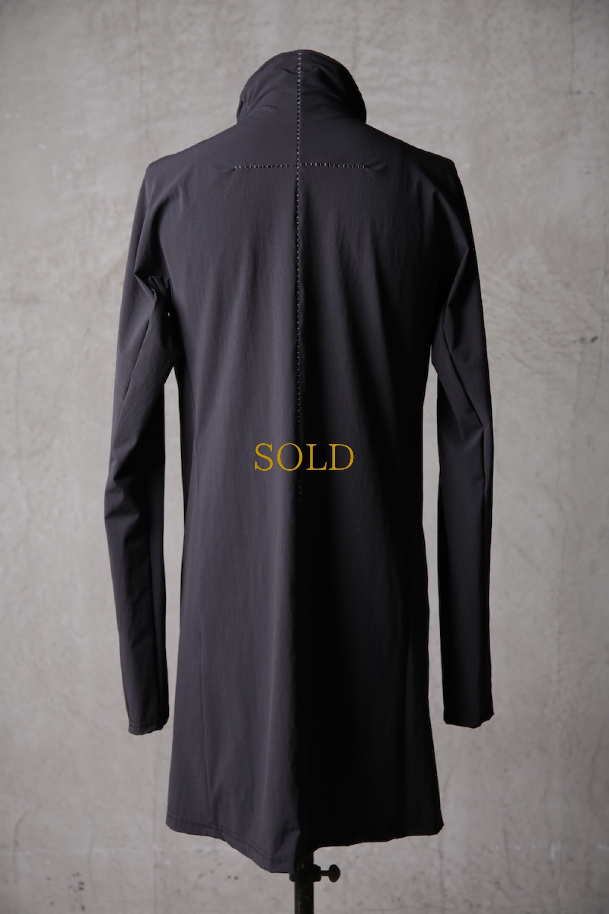 画像10: Thee OLD CIRCUS / F006-1204 / Freeway nylon cloth RW protect / Dole DISTORTION NECK LONG SLEEVE LONG LENGTH (10)