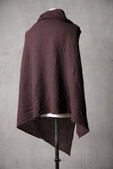 画像26: Thee Old CIRCUS / F007-3302 / 2/48 Rust wool gauze / MaMaMant HOODIE (26)
