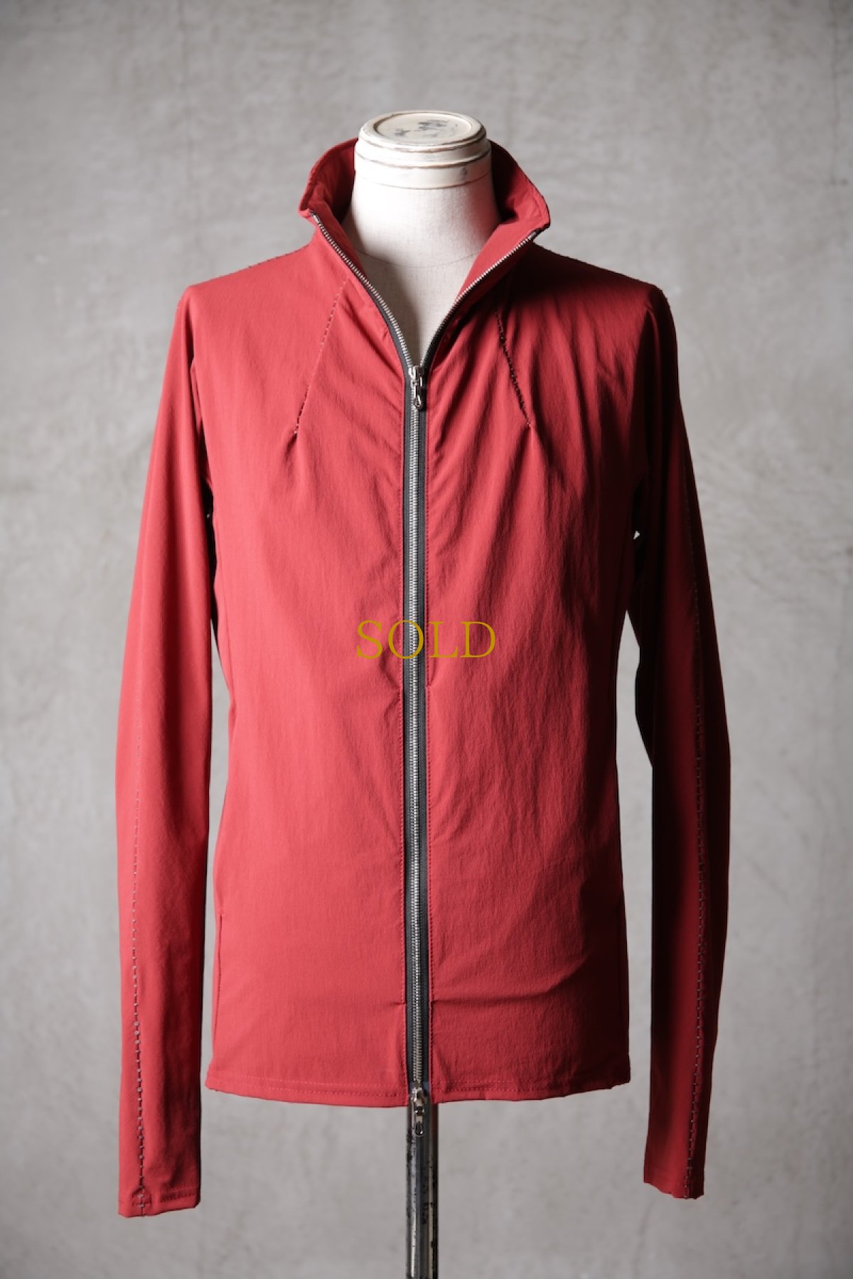 画像2: Thee OLD CIRCUS / F006-1202 / Freeway nylon cloth RW protect / Dole DISTORTION NECK LONG SLEEVE (2)