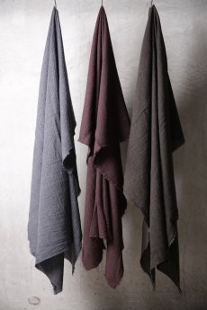 画像29: Thee Old CIRCUS / F007-3302 / 2/48 Rust wool gauze / MaMaMant HOODIE (29)
