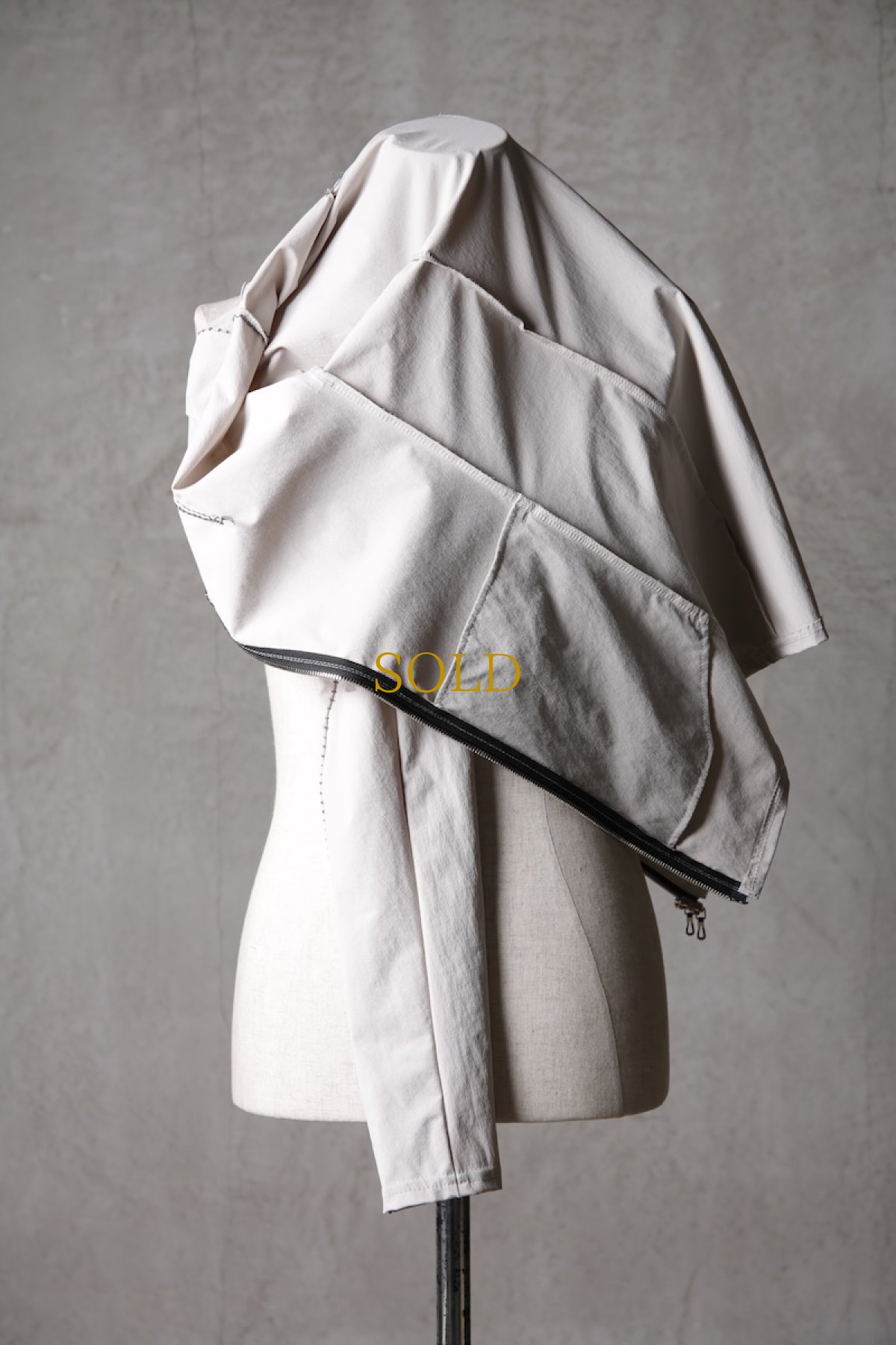 画像10: Thee OLD CIRCUS / F006-1201 / Freeway nylon cloth RW protect / Dole NO COLLAR LONG SLEEVE (10)