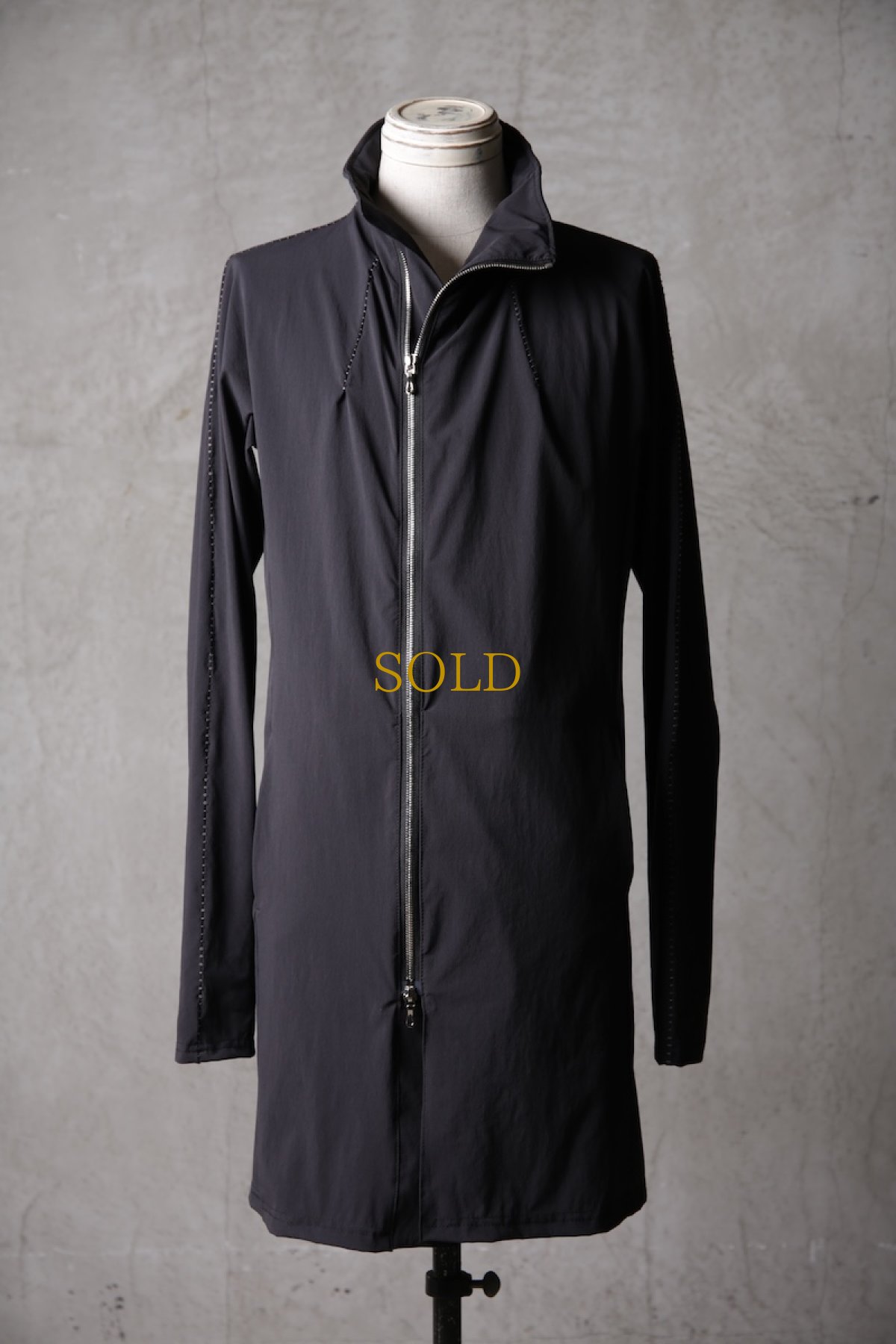 画像3: Thee OLD CIRCUS / F006-1204 / Freeway nylon cloth RW protect / Dole DISTORTION NECK LONG SLEEVE LONG LENGTH (3)