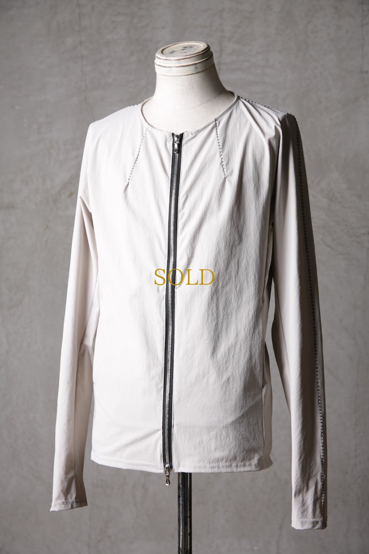 画像3: Thee OLD CIRCUS / F006-1201 / Freeway nylon cloth RW protect / Dole NO COLLAR LONG SLEEVE (3)