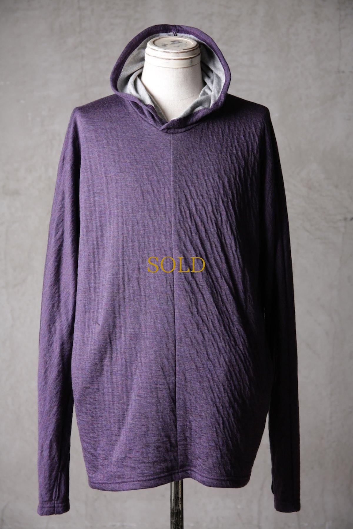 画像2: Wir Lineal / リネアル / KL013-W117 / AC-W/C bandage gauze knit Backcross Calm FOODIE LONG SLEEVE / Abdeckung (2)