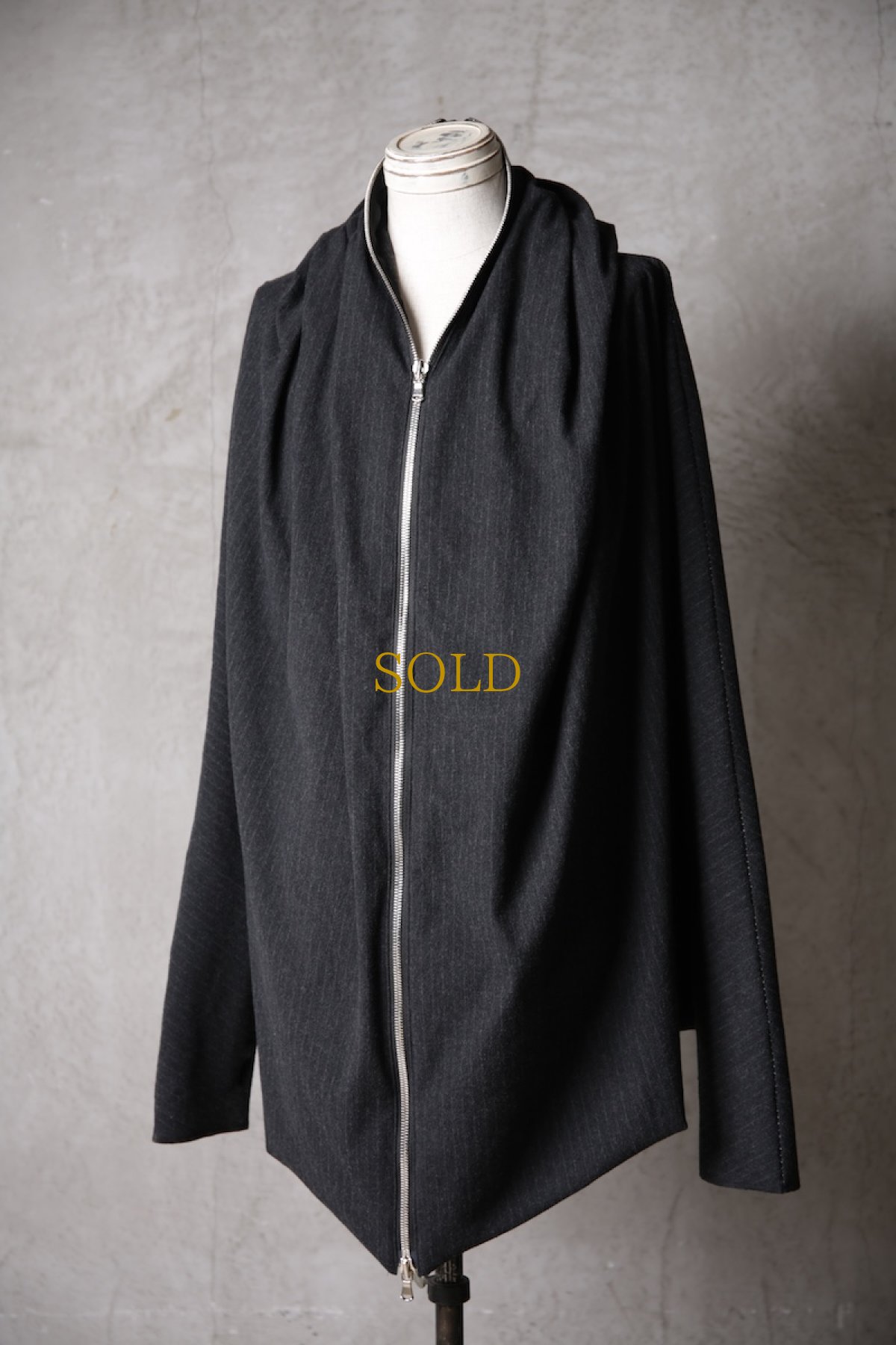 画像3: Wir Lineal / リネアル / KL011-W119 / Protean knit melton Inorganic DRESS YaChe / Wand (3)