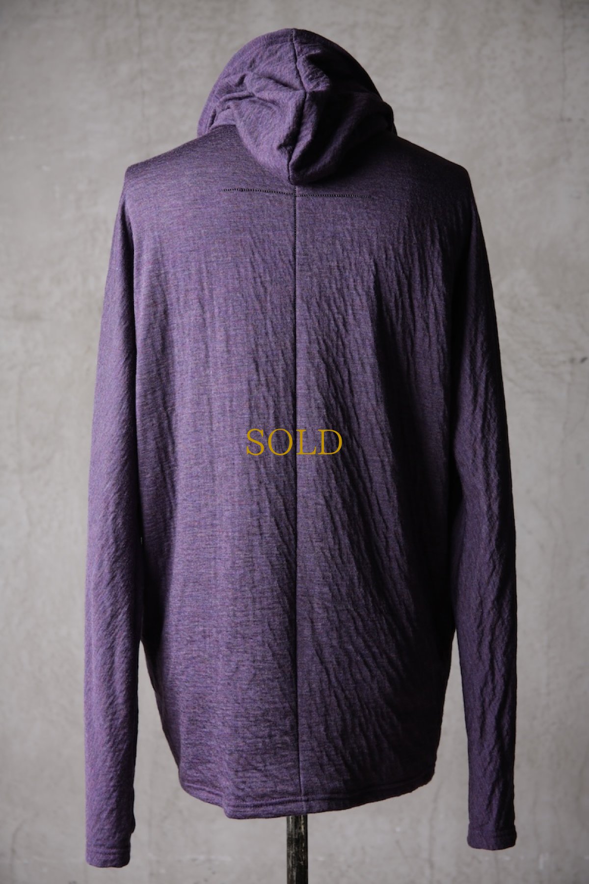 画像9: Wir Lineal / リネアル / KL013-W117 / AC-W/C bandage gauze knit Backcross Calm FOODIE LONG SLEEVE / Abdeckung (9)