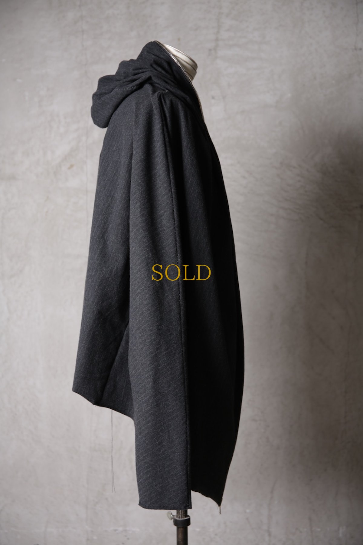 画像5: Wir Lineal / リネアル / KL011-W119 / Protean knit melton Inorganic DRESS YaChe / Wand (5)