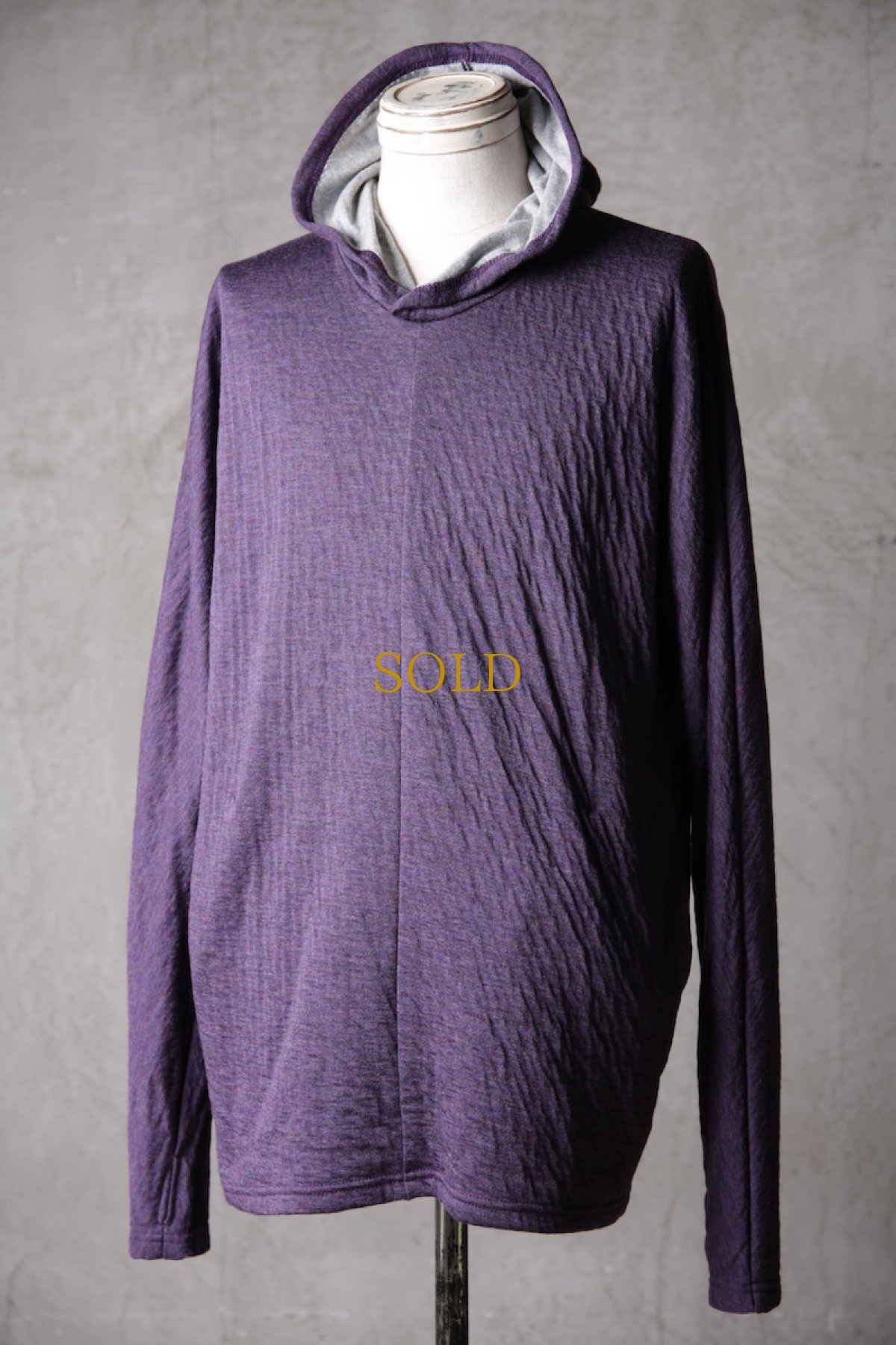 画像3: Wir Lineal / リネアル / KL013-W117 / AC-W/C bandage gauze knit Backcross Calm FOODIE LONG SLEEVE / Abdeckung (3)