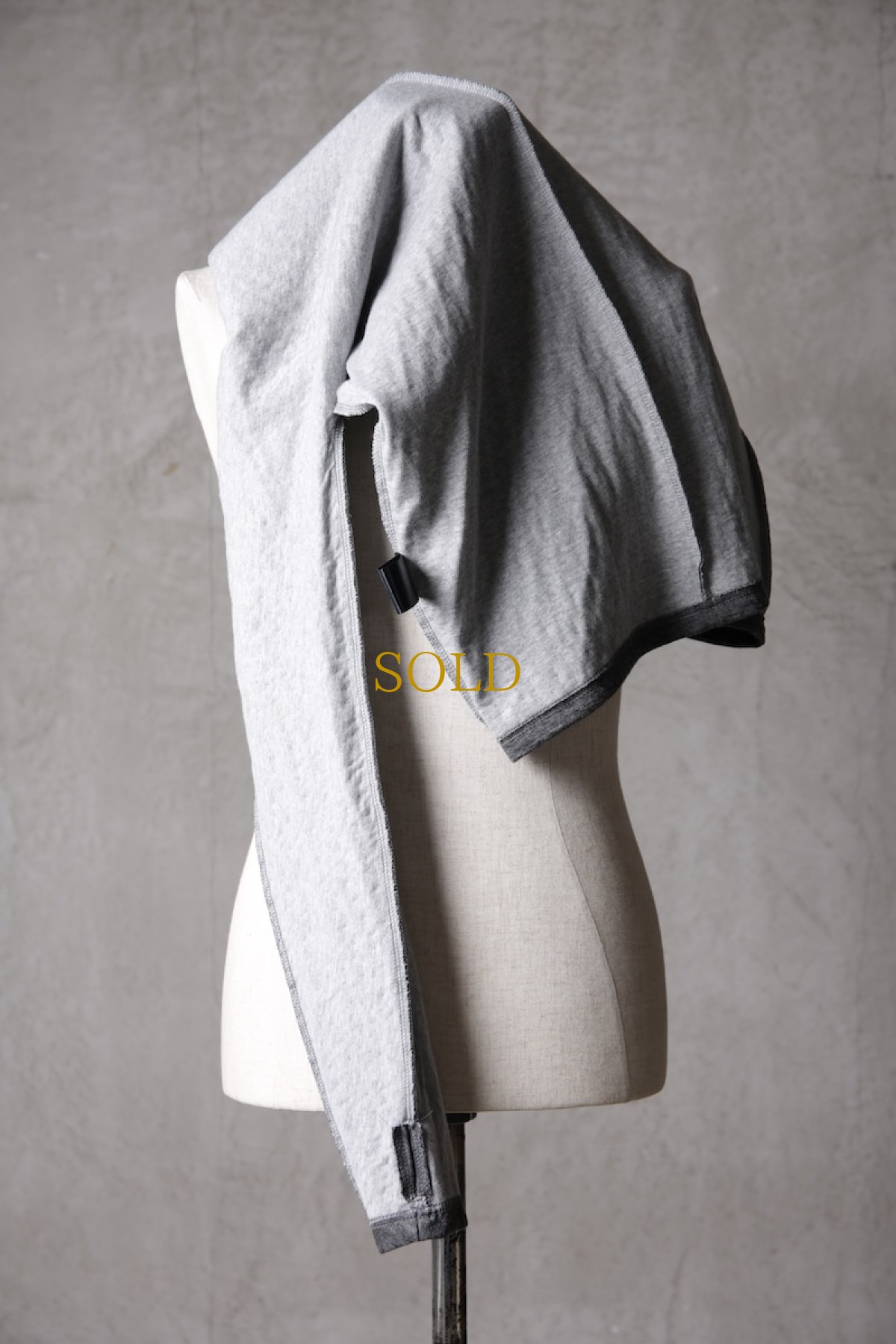 画像10: Wir Lineal / リネアル / KL013-W111 / AC-W/C bandage gauze knit Backcross Calm LONG SLEEVE / Kreuzigung (10)