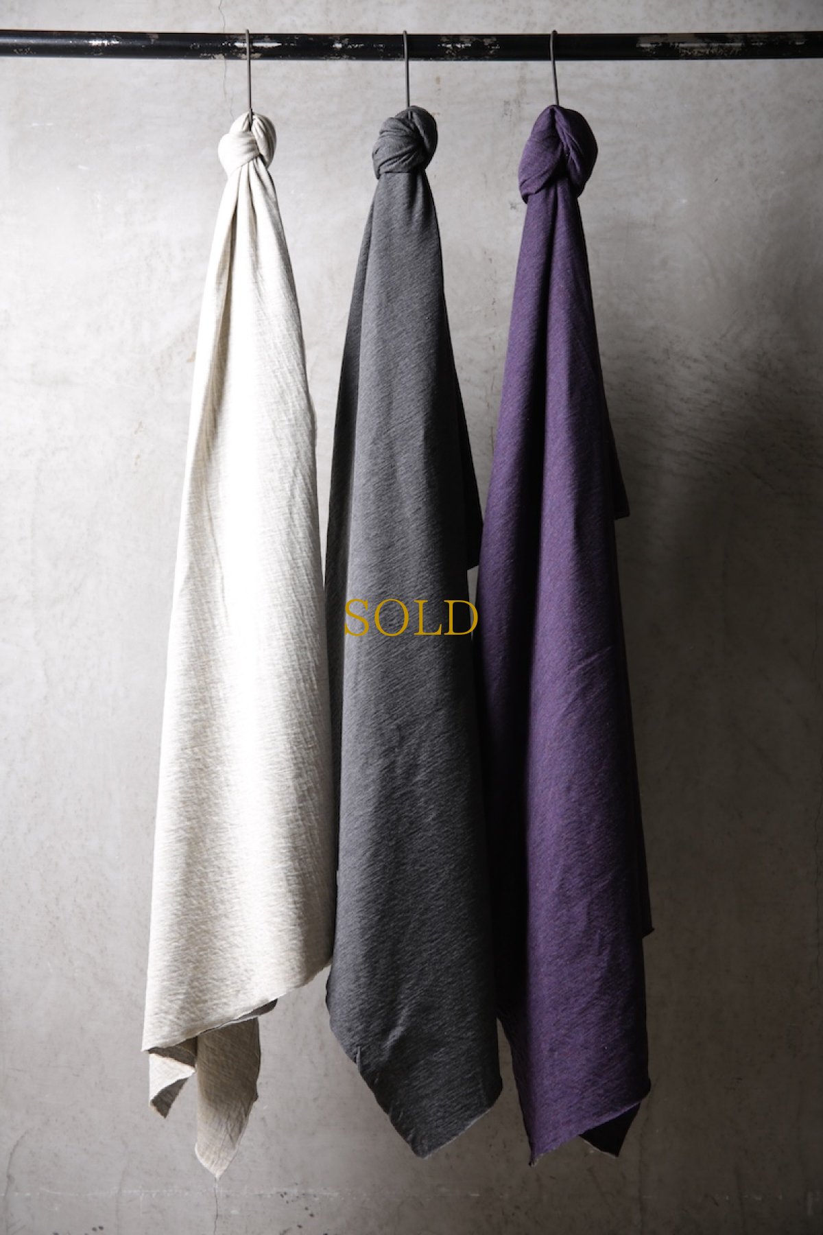 画像11: Wir Lineal / リネアル / KL013-W117 / AC-W/C bandage gauze knit Backcross Calm FOODIE LONG SLEEVE / Abdeckung (11)