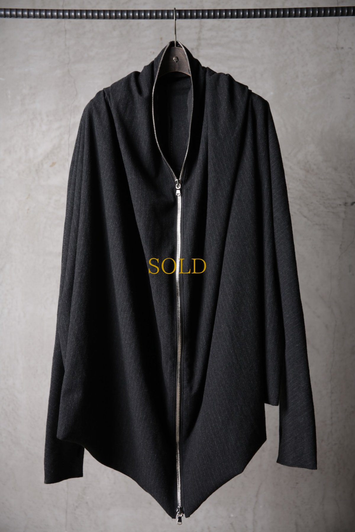 画像1: Wir Lineal / リネアル / KL011-W119 / Protean knit melton Inorganic DRESS YaChe / Wand (1)