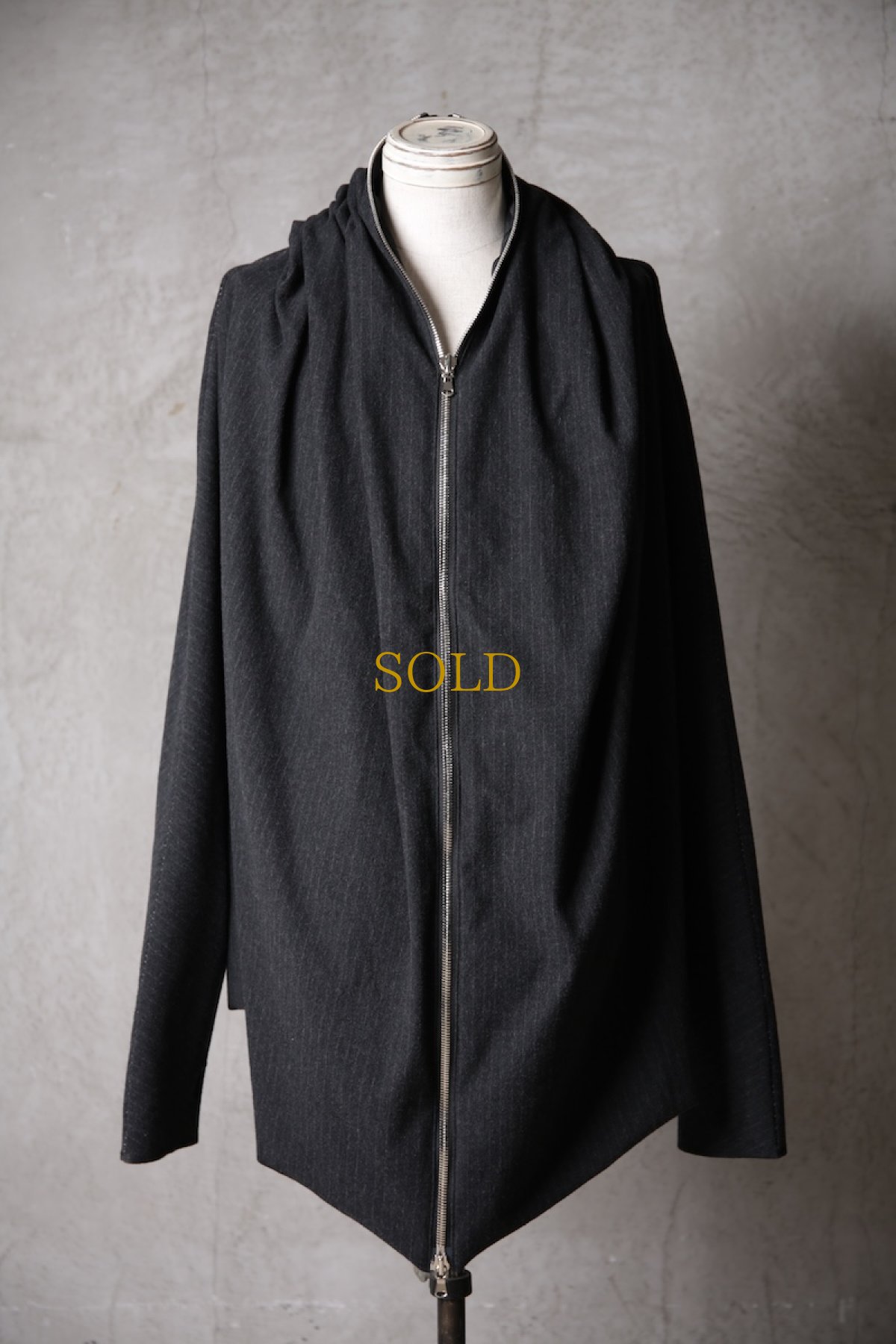 画像2: Wir Lineal / リネアル / KL011-W119 / Protean knit melton Inorganic DRESS YaChe / Wand (2)