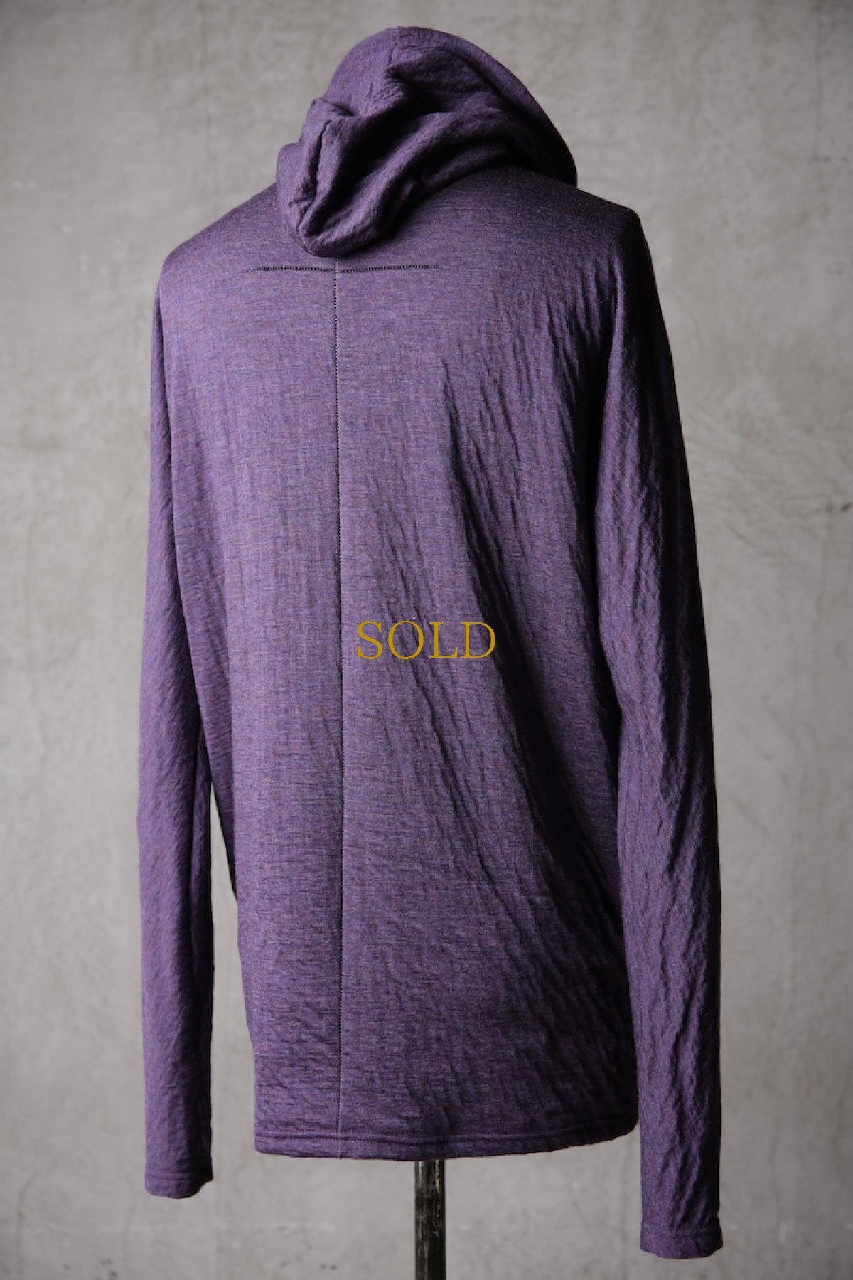 画像8: Wir Lineal / リネアル / KL013-W117 / AC-W/C bandage gauze knit Backcross Calm FOODIE LONG SLEEVE / Abdeckung (8)